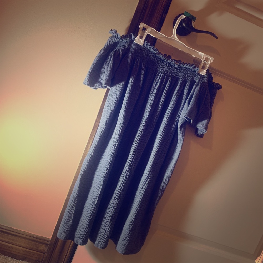 Off the shoulder dress